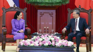 General Secretary To Lam hosts Thai Prime Minister
