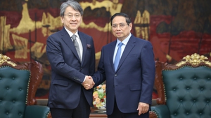 Prime Minister Pham Minh Chinh receives JBIC Chairman Maeda Tadashi