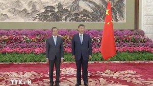 Vietnamese Ambassador presents credentials to Chinese President Xi Jinping