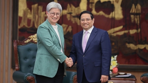 Prime Minister hosts Australian Foreign Minister Penny Wong
