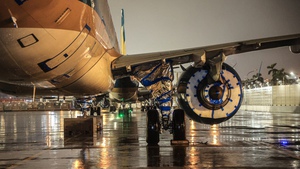 Two airports suspend operation due to storm Kajiki