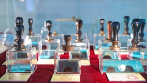 Seals of Vietnamese Government throughout different periods displayed for first time