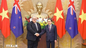 Top legislator holds talks with New Zealand House Speaker