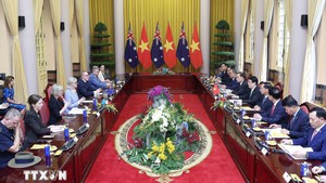 State President holds talks with Australian Governor-General Sam Mostyn