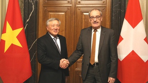 Standing Deputy Prime Minister meets Swiss President Guy Parmelin