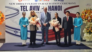 First direct air route between Viet Nam, Israel opens