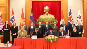 Viet Nam, EFTA member countries sign free trade agreement