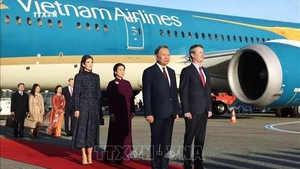 General Secretary, President To Lam accorded welcome ceremony in Denmark