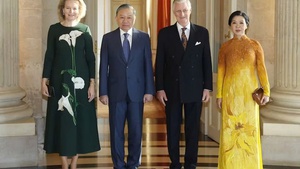Top leader To Lam meets King Philippe of Belgium in Brussels
