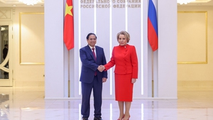 Prime Minister meets top Russian legislator in Moscow