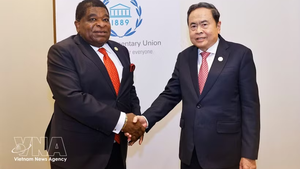 NA Chairman meets top foreign legislators on sidelines of 152nd IPU Assembly