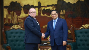Prime Minister Pham Minh Chinh receives foreign guests