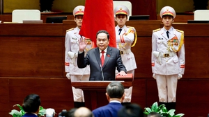 Top legislator takes the oath of office