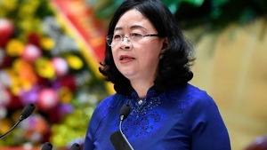 Bui Thi Minh Hoai re-elected as President of VFF Central Committee
