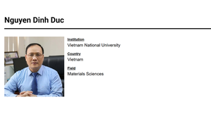 Five Vietnamese scientists honored in Asian Scientist 100 list for 2026