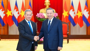 General Secretary, President To Lam hosts reception for Cambodian Prime Minister Hun Manet