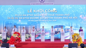 Ha Noi begins construction of five urban metro lines