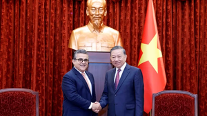 Top leader: Viet Nam supports just struggle of Palestinian people