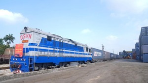 First container train from China's Qinghai Province arrives in Viet Nam