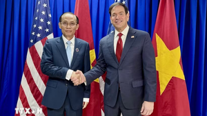Foreign Minister meets U.S. Secretary of State Marco Rubio in Manila