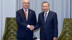To Lam hosts reception for Australia's Special Envoy for Southeast Asia