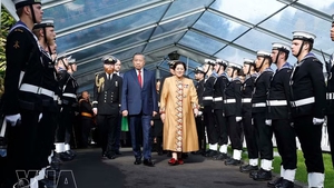 New Zealand's Governor-General hosts official welcome ceremony for top Vietnamese leader To Lam