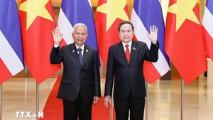 Top Vietnamese, Thai legislators hold talks in Ha Noi