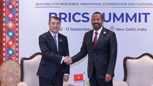 Prime Minister Le Minh Hung meets Ethiopian counterpart Abiy Ahmed Ali on BRICS Summit sidelines