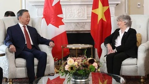 Top leader To Lam meets Canadian Governor General Louise Arbour