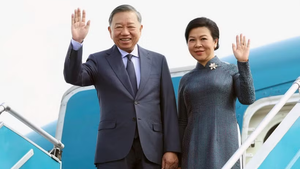 To Lam starts visits to Russia and France