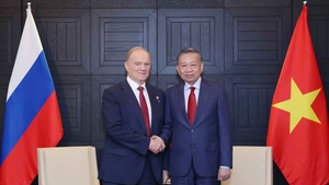 Party leader meets with Russian KPRF Chairman