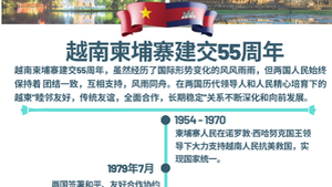 越南柬埔寨建立外交关系55周年