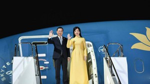 越南国家主席武文赏抵达东京 开始应邀对日本进行正式访问
