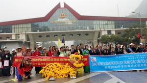 越南接待中国首批旅游团