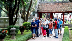 8月份，赴河内旅游的游客量同比增长23.1%