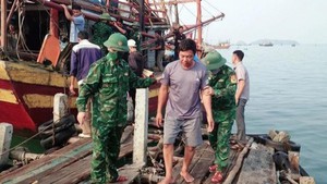 越南中国配合搜寻失踪的广平省渔民