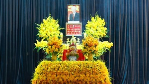 越共中央总书记阮富仲的追悼会和安葬仪式