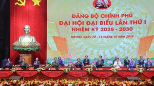 越共政府第一次代表大会正式开幕