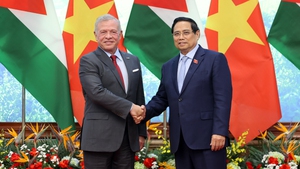 约旦国王：约旦愿为越南货物进军中东地区市场搭建桥梁