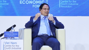 范明政总理介绍关于在崛起时代塑造越南的因素