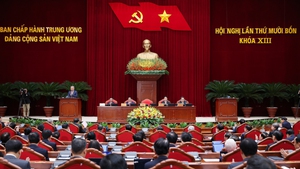 越共十三届十四中全会开幕