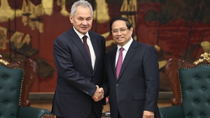 范明政总理会见俄联邦安全议会秘书谢尔盖&#183;库茹盖托维奇&#183;绍伊