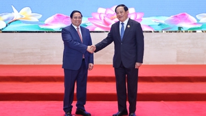 越南老挝府间委员会第48次会议  充实两国“战略对接”新内涵