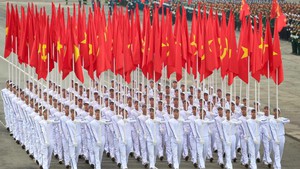 各国各政党领导致电致信祝贺越南南方解放、国家统一50周年纪念