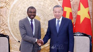 越共中央总书记苏林会见联合国教科文组织世界遗产中心主任