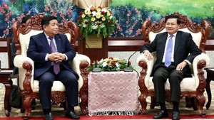 越老加强政治互信，深化经贸合作