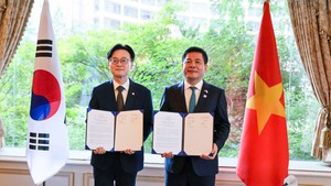 越南韩国拟实现至2030年双边贸易金额达1500亿美元的目标