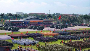 纪念越南国庆80周年阅兵第三次综合演练