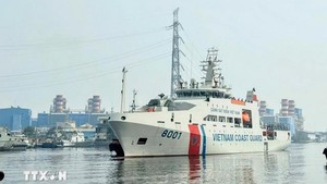 越南海警警船访问印尼