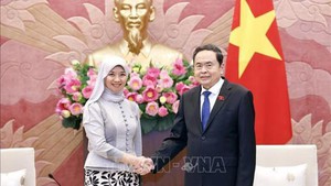 越南国会主席陈青敏会见AIPA秘书长